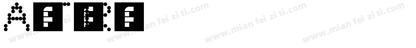 Afronaut Test Regular字体转换